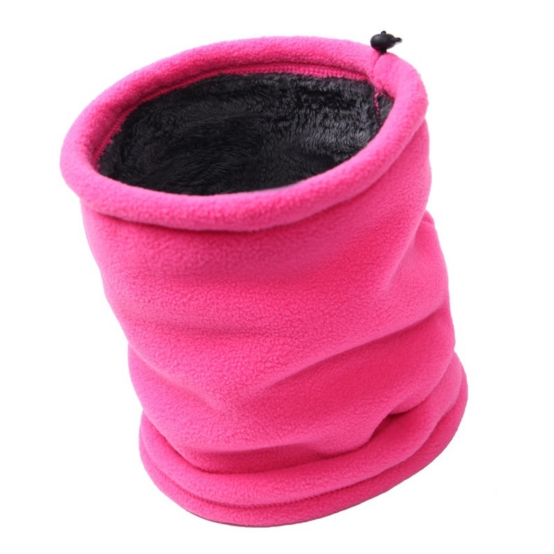 3 in 1 Outdoor Multifunctional Scarf Unisex Men Women Thermal Warm Fleece Snood Scarf Neck Warmer Beanie Ski Balaclava Hat - Image 11