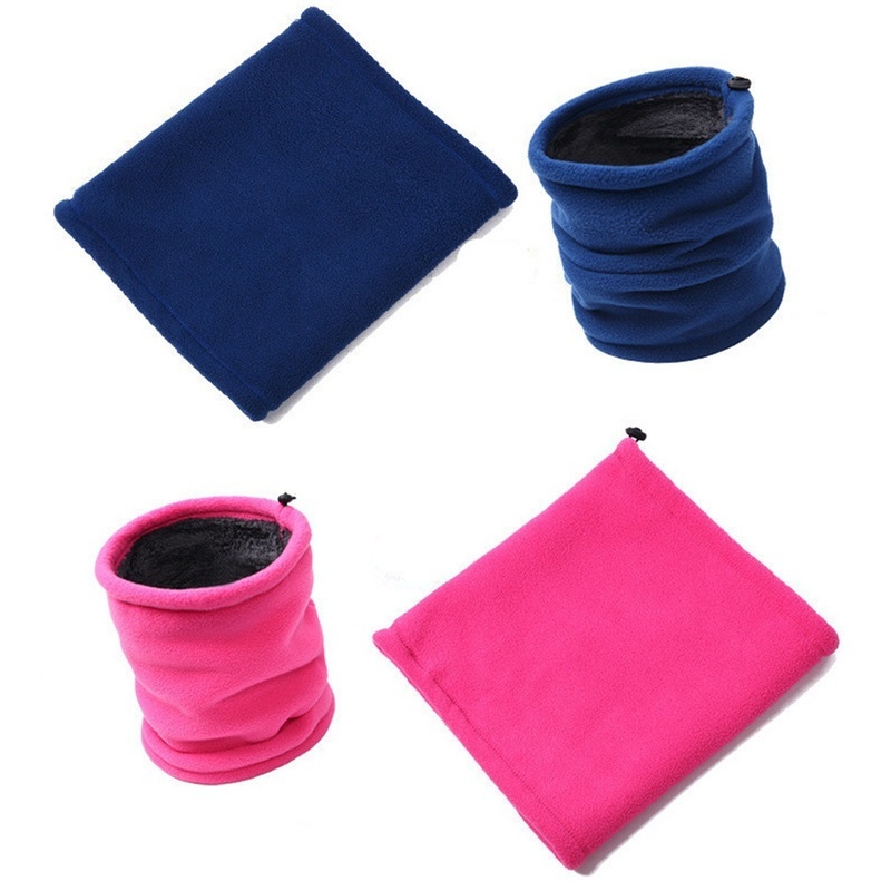 3 in 1 Outdoor Multifunctional Scarf Unisex Men Women Thermal Warm Fleece Snood Scarf Neck Warmer Beanie Ski Balaclava Hat - Image 14
