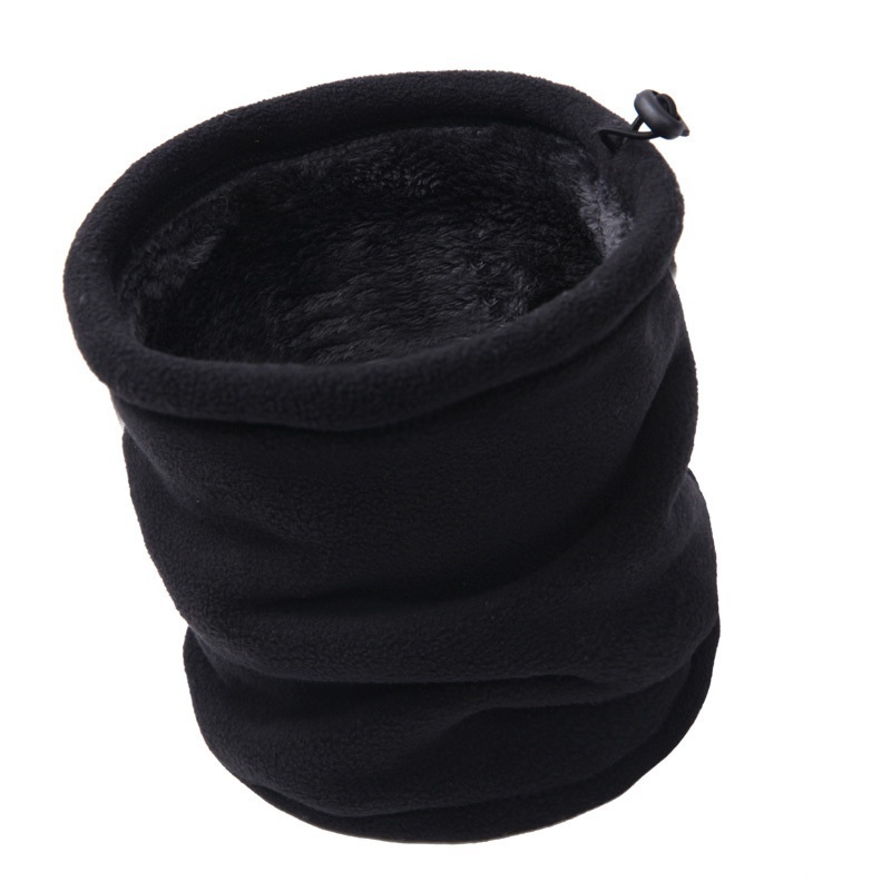 3 in 1 Outdoor Multifunctional Scarf Unisex Men Women Thermal Warm Fleece Snood Scarf Neck Warmer Beanie Ski Balaclava Hat - Image 7