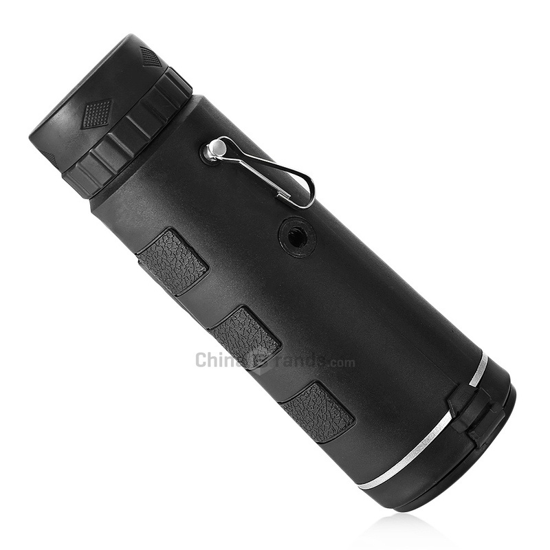 40X60 HD Monocular Telescope with Compass, BAK4 Prisms and Fully Multi-Coated FMC Mini HD Monocular Scope with Tripod/Phone Clip/Strap/Clean Cloth for Stargazing, Bird Watching, Hiking and Sports - Image 4