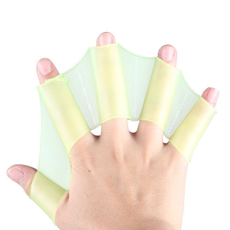Silica Gel Hand Flipper Adult Child Webbed Training Swimming Paddle - Image 4