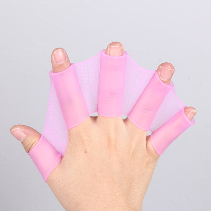 Silica Gel Hand Flipper Adult Child Webbed Training Swimming Paddle - Image 5