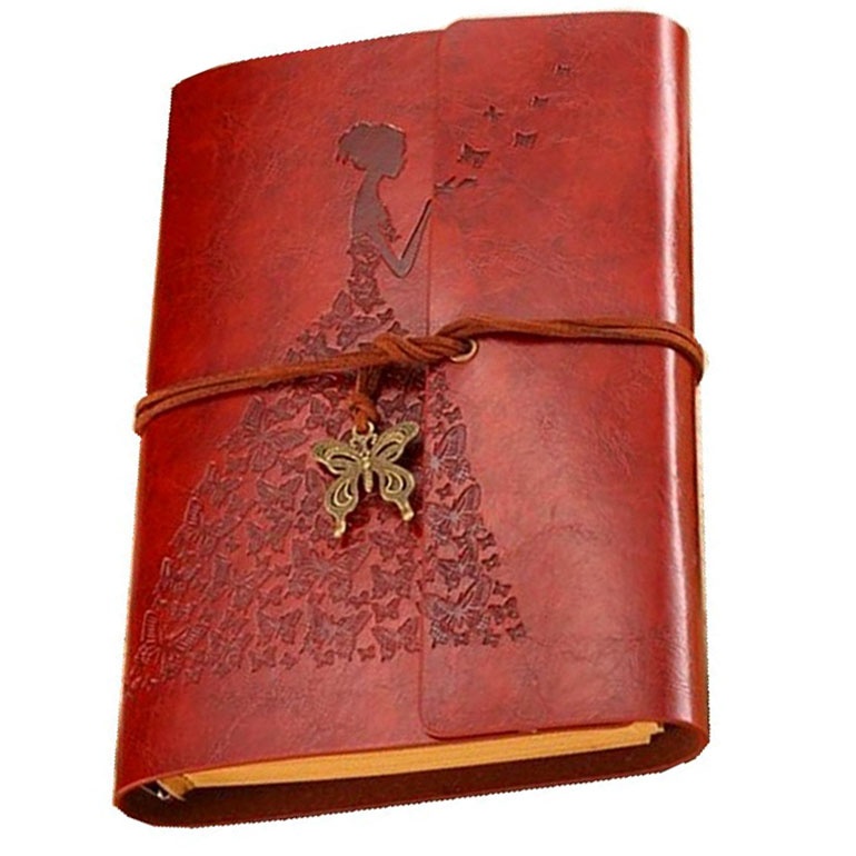 Fashion Personality Retro Notebook Journal Notebook Butterfly Binder Diary Retro Book Diarybook(4 Colors) - Image 15