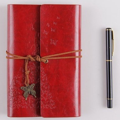 Fashion Personality Retro Notebook Journal Notebook Butterfly Binder Diary Retro Book Diarybook(4 Colors) - Image 17