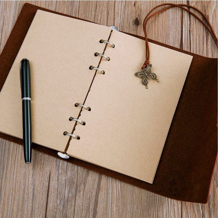 Fashion Personality Retro Notebook Journal Notebook Butterfly Binder Diary Retro Book Diarybook(4 Colors) - Image 18