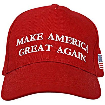 Make America Great Again Cap Donald Trump Slogan with USA Flag Cap Adjustable Baseball Red Hat - Image 2