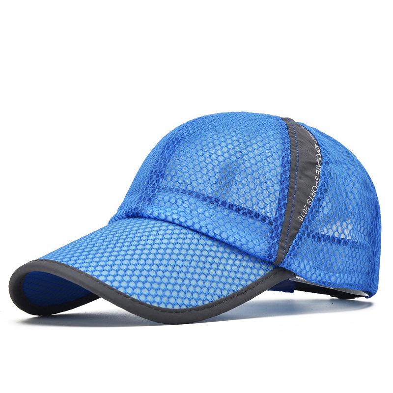 Unisex Breathable Quick Dry Mesh Baseball Cap Sun Hat - Image 3