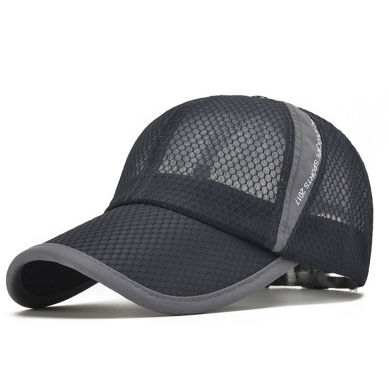 Unisex Breathable Quick Dry Mesh Baseball Cap Sun Hat - Image 5