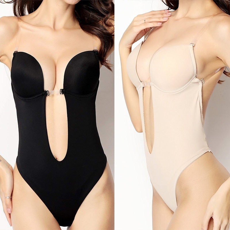 Deep V Underwear Backless Bra U-shaped Wedding Party Backless Dress Underwear - Image 5