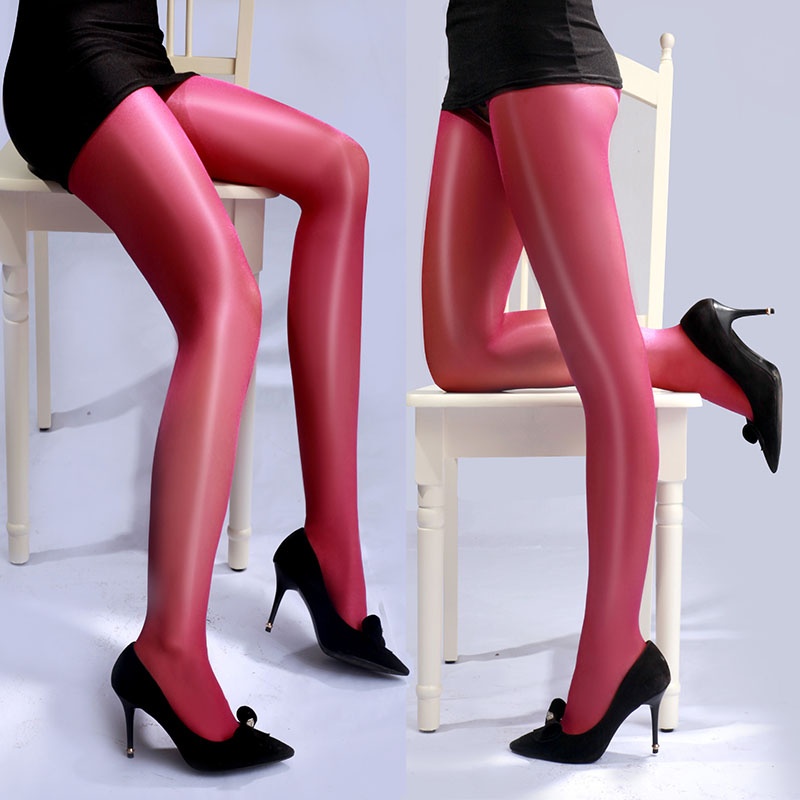Sexy Full Foot Women's Long Stockings Thigh-Highs Stockings Hosiery Semi Sheer Open Crotch Tights Pantyhose Panties - Image 3