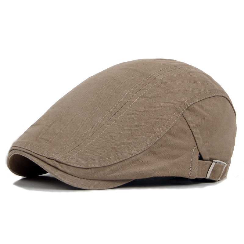 Men's Cotton Flat Cap Ivy Gatsby Newsboy Hunting Hat - Image 2