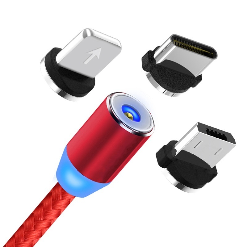 LED Magnetic Charger Cable Mobile Phone  Cable  Smart Fast Charging USB Cord Cable for Type-C/Micro/Lightning - Image 13