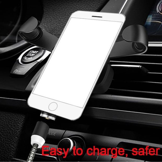 LED Magnetic Charger Cable Mobile Phone  Cable  Smart Fast Charging USB Cord Cable for Type-C/Micro/Lightning - Image 6