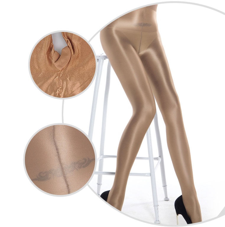 Sexy Glitter Shimmer Pantyhose Shiny Sheer Glossy Stockings - Image 16