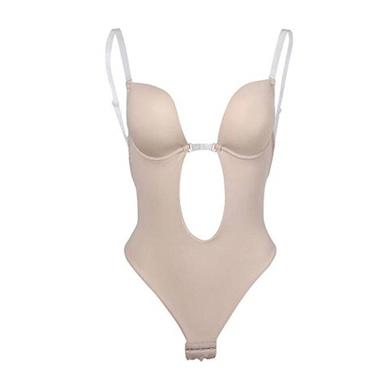 Women's Backless Bra Seamless U-shaped Deep V Bodyshaper Underwear for Evening Wedding Party Dress - Image 6