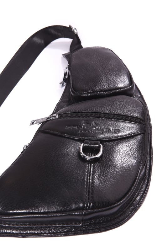 Genuine Leather Men Messenger Bag Casual Crossbody Bag Fashion Men's Handbag men chest bag Male Shoulder Bag - Image 14