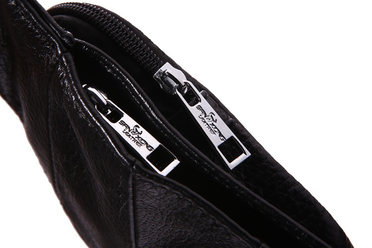 Genuine Leather Men Messenger Bag Casual Crossbody Bag Fashion Men's Handbag men chest bag Male Shoulder Bag - Image 11