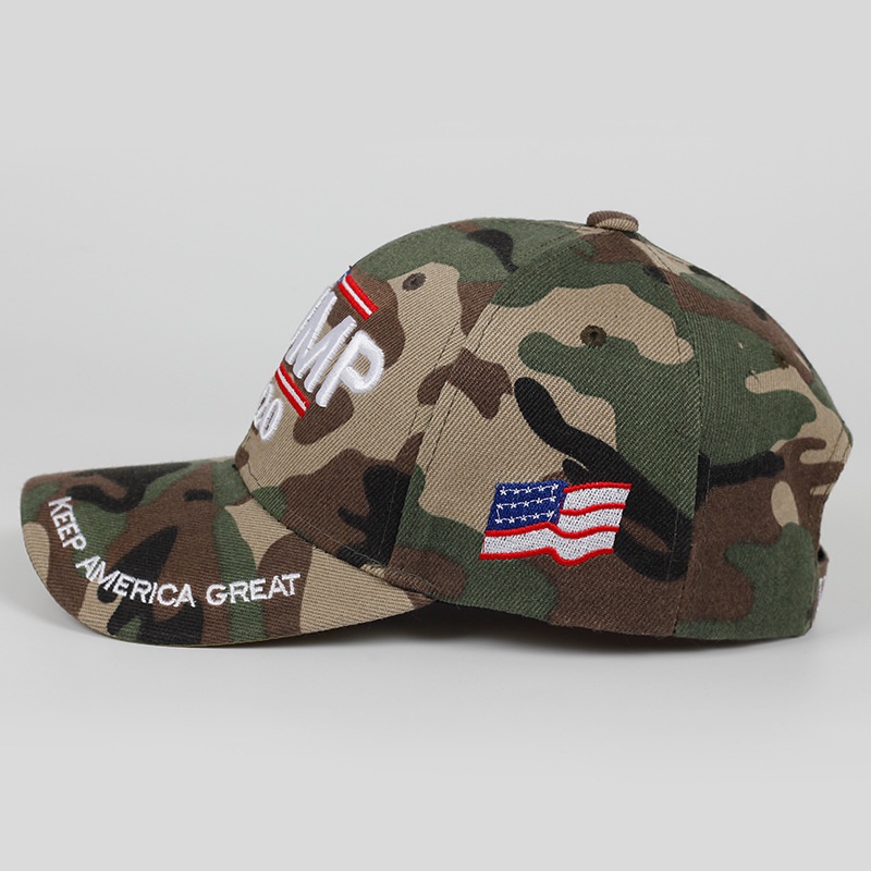 Donald Trump 2020 Hat - Keep America Great  3D Embroidery American Flag Donald Trump MAGA Baseball Cap - Image 4