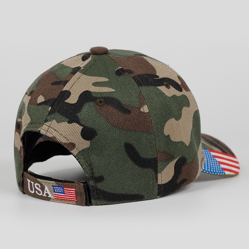 Donald Trump 2020 Hat - Keep America Great  3D Embroidery American Flag Donald Trump MAGA Baseball Cap - Image 2