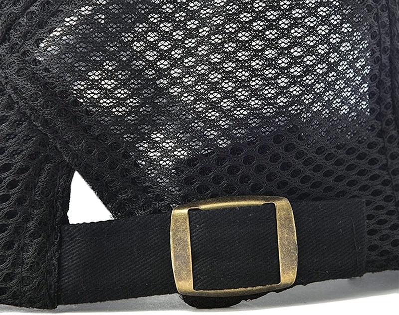 Breathable Mesh Cap Summer Hat Newsboy Beret Ivy Cap Cabbie Flat Cap - Image 15