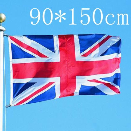 2pack United Kingdom Flag 3x5 FT,UK Flags Durable Union Jack Flag , Canvas Header & Brass Grommets, Vivid Color Print, Triple Stitching, High-Grade Outdoor Nylon Flags for All-Weather - Image 4