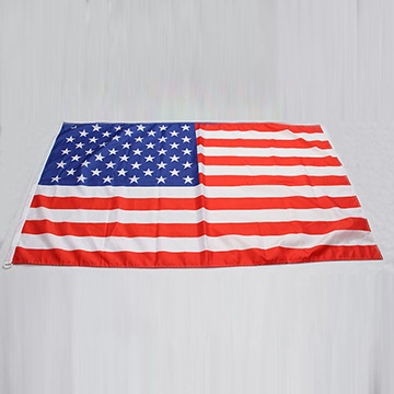 2 PACK American Flag 3 X 5 Ft -Bright Vivid Colors, Durable Brass Grommets and Double Stitched - UV Fade Resistant Large USA Banner for Hanging Indoor/Outdoor - Image 6