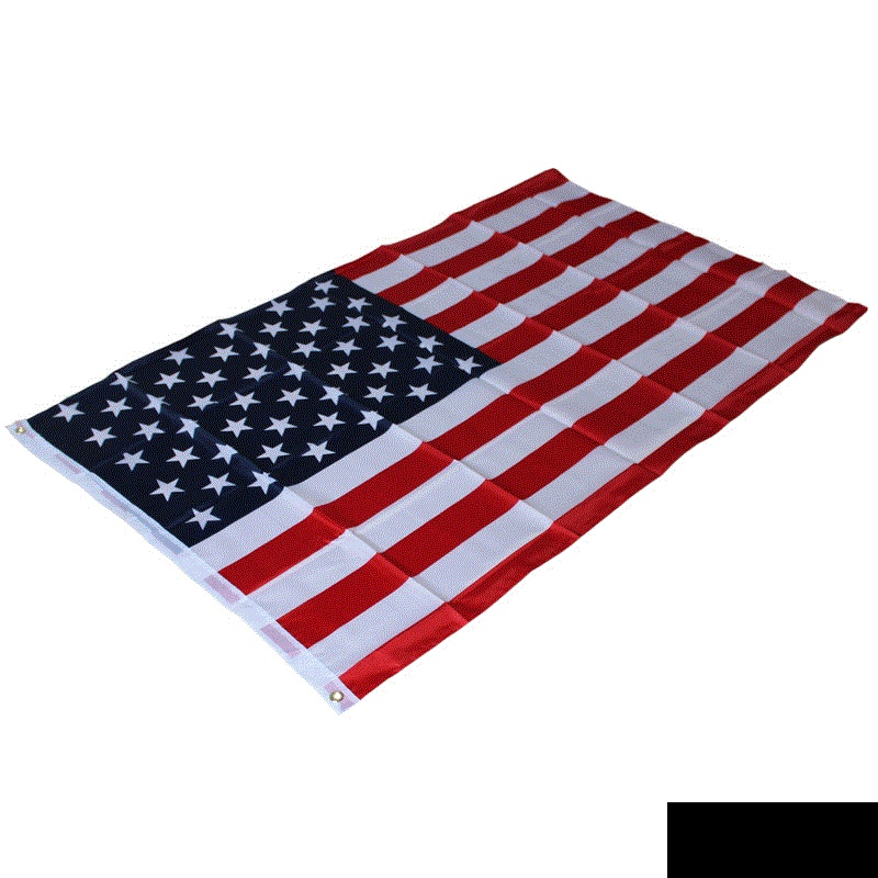 2 PACK American Flag 3 X 5 Ft -Bright Vivid Colors, Durable Brass Grommets and Double Stitched - UV Fade Resistant Large USA Banner for Hanging Indoor/Outdoor - Image 5