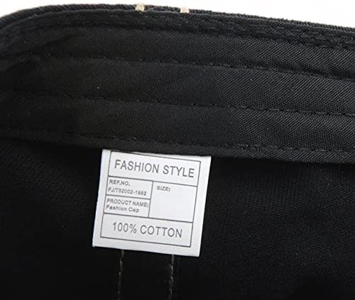 Cotton Flat Cap Ivy Gatsby Newsboy Hunting Beret Cap Adjustable Sun Hat for Men and Women - Image 15