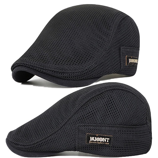 Unisex Cabbie Flat Cap Breathable Summer Mesh Hat Adjustable Newsboy Beret Ivy Cap - Image 8