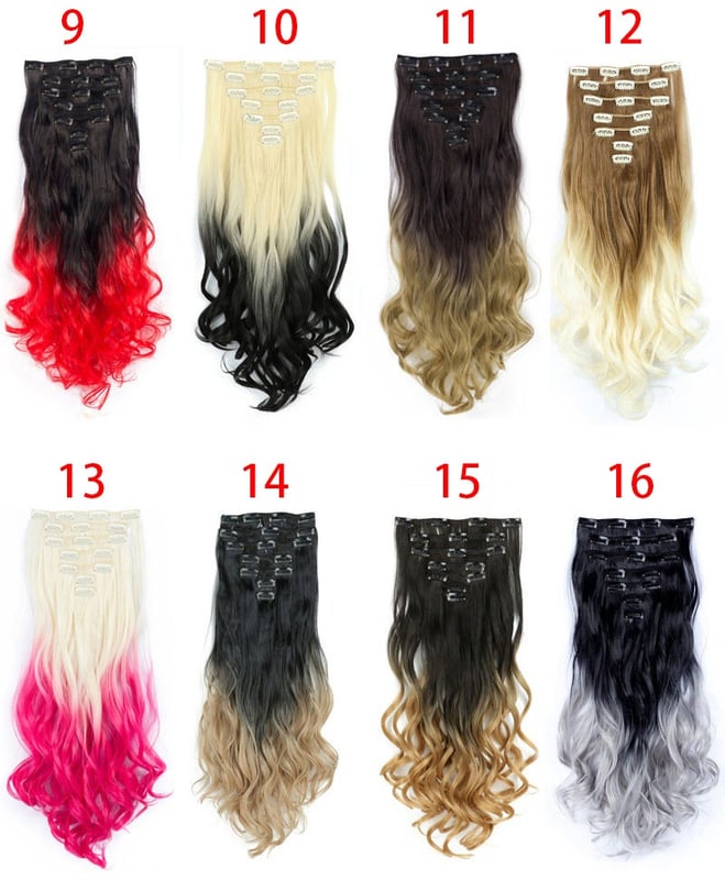 Brown Ombre Wigs Long Curly Side Part Wig 2 Tone  Wavy Wigs for Women Synthetic Heat Resistant Party Wigs Natural Looking - Image 16