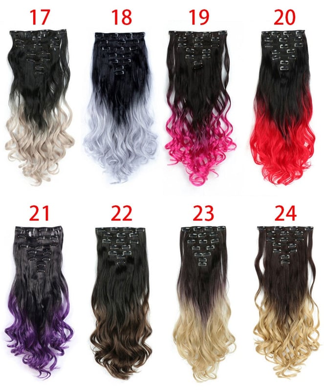 Brown Ombre Wigs Long Curly Side Part Wig 2 Tone  Wavy Wigs for Women Synthetic Heat Resistant Party Wigs Natural Looking - Image 17