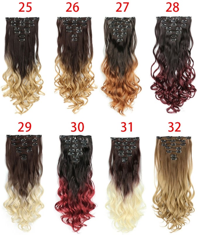 Brown Ombre Wigs Long Curly Side Part Wig 2 Tone  Wavy Wigs for Women Synthetic Heat Resistant Party Wigs Natural Looking - Image 18