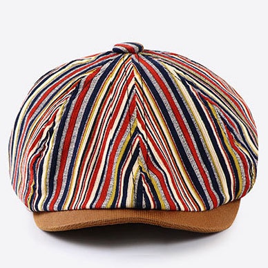Unisex Cotton Flat Cap Ivy Gatsby Newsboy Hunting Beret Cap Adjustable Sun Hat(one size) - Image 3
