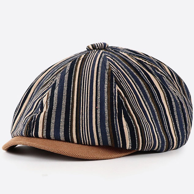 Unisex Cotton Flat Cap Ivy Gatsby Newsboy Hunting Beret Cap Adjustable Sun Hat(one size) - Image 5