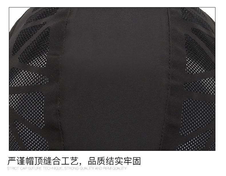 Breathable Summer Flat Cap Mesh Hat Adjustable Newsboy Beret Ivy Cap Unisex Cabbie Cap - Image 12
