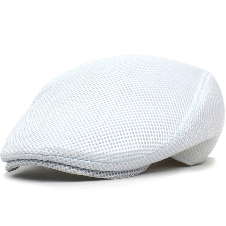Men Mesh Flat Cap Breathable Summer Newsboy Hat Beret Cabbie Ivy Hat Gatsby Newsboy Hat for Driving Hunting Cap - Image 4