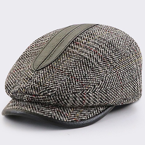 Summer Mesh Hat Unisex Cabbie Flat Cap Breathable Newsboy Beret Ivy Cap - Image 2