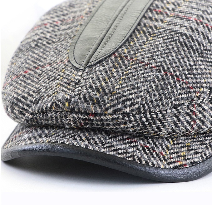 Summer Mesh Hat Unisex Cabbie Flat Cap Breathable Newsboy Beret Ivy Cap - Image 10
