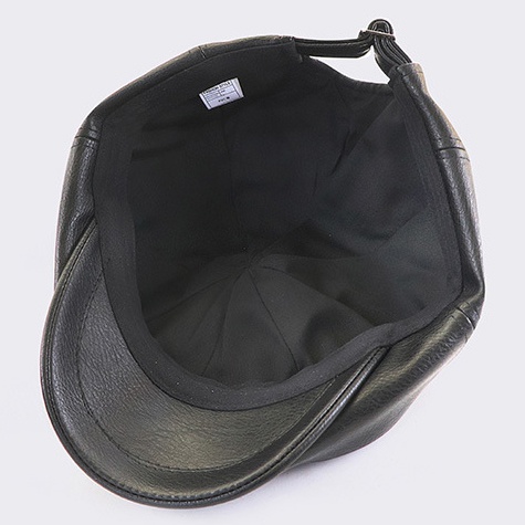 Men's Leather Cap  Beret Hunting Cap Beanie Trucker  Mens Sports Hat - Image 8
