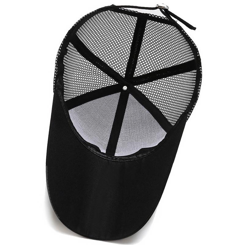 Breathable Quick Dry Mesh Baseball Cap Sun Hat Fishing Hat Adjustable Hat - Image 5