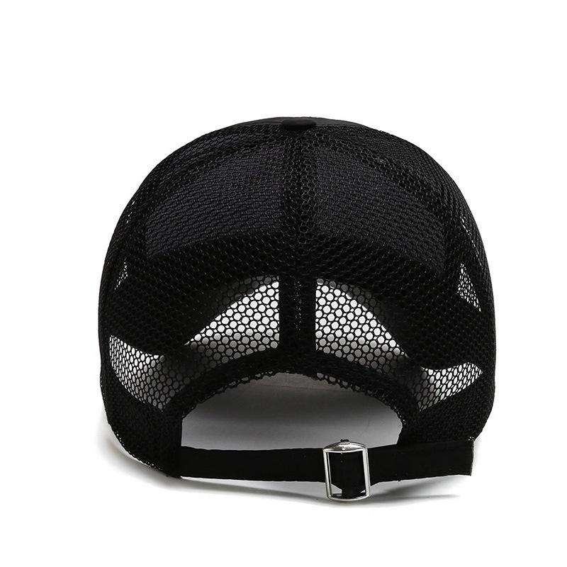 Breathable Quick Dry Mesh Baseball Cap Sun Hat Fishing Hat Adjustable Hat - Image 6