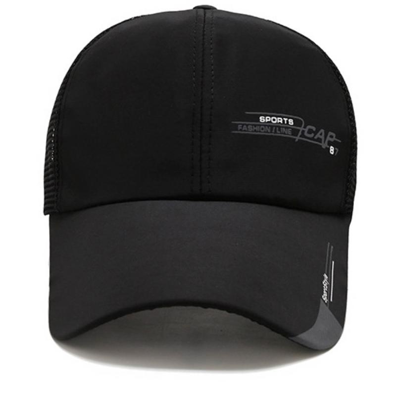 Breathable Quick Dry Mesh Baseball Cap Sun Hat Fishing Hat Adjustable Hat - Image 7