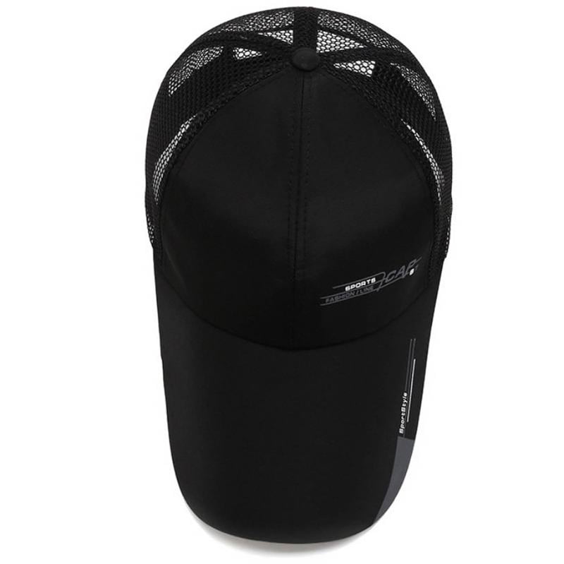 Breathable Quick Dry Mesh Baseball Cap Sun Hat Fishing Hat Adjustable Hat - Image 10