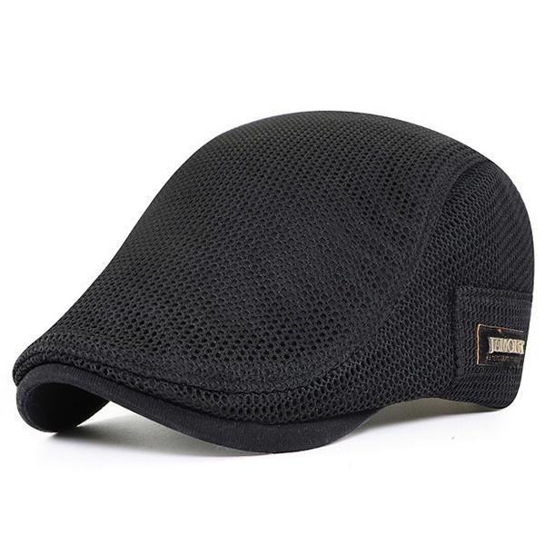 Stylish Unisex Breathable Mesh Cap - Adjustable Newsboy Beret Ivy Hat - Image 2