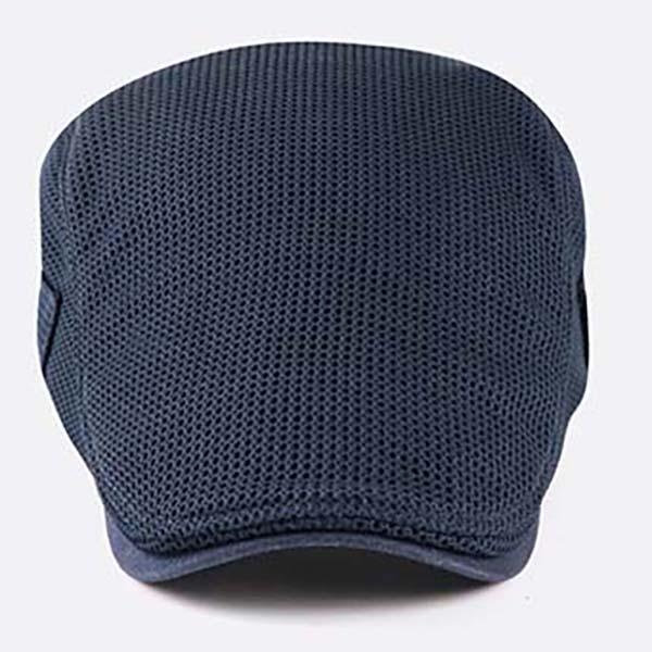 Stylish Unisex Breathable Mesh Cap - Adjustable Newsboy Beret Ivy Hat - Image 5